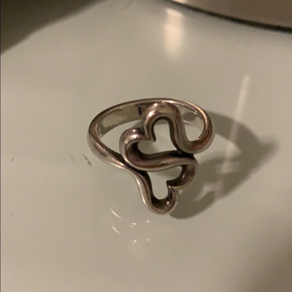 James Avery Heart Ring Sz 10
